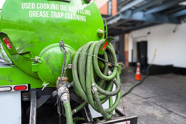 Grease Trap Cleaning of Livonia crew